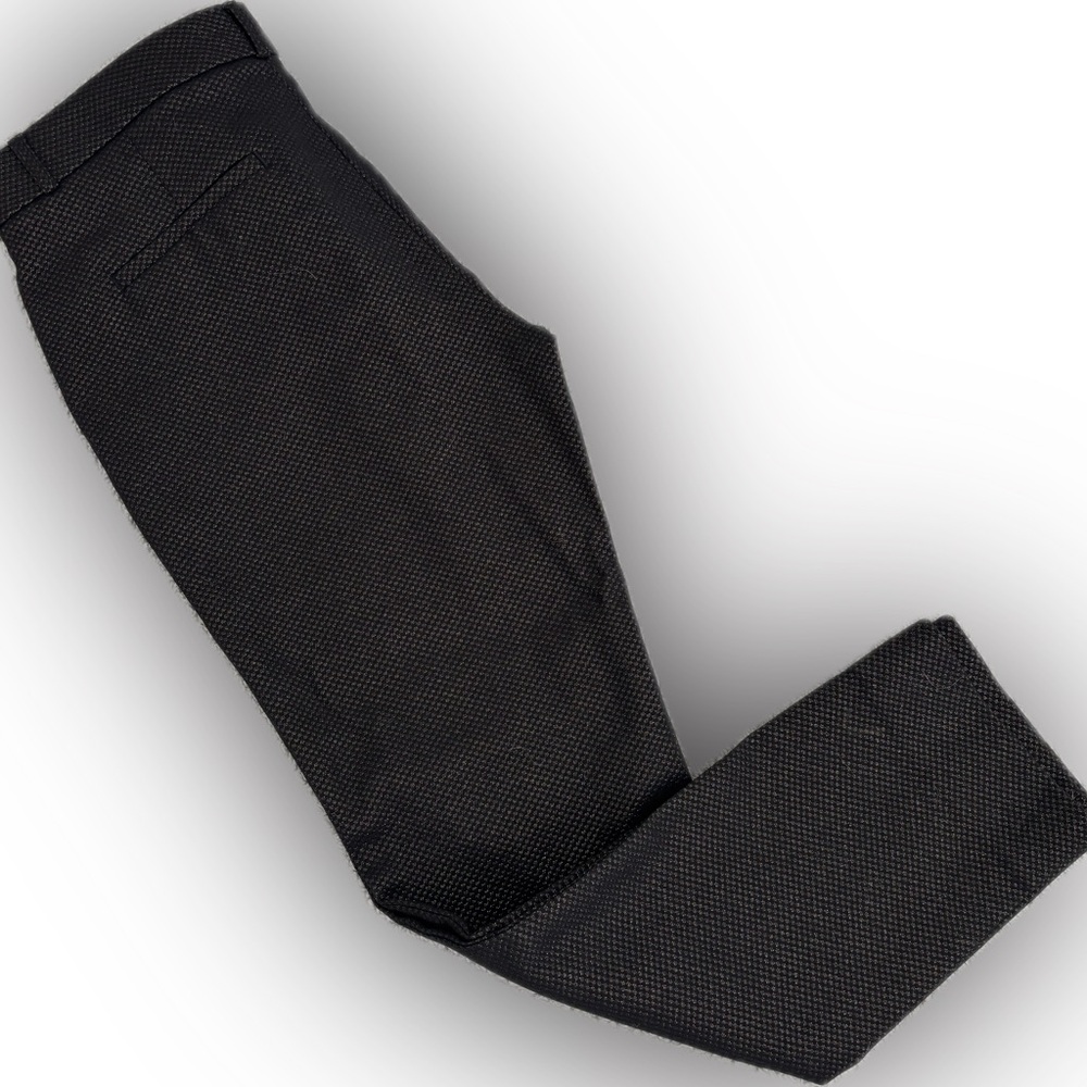 Banana Republic Black and Rose Gold Textured Pants